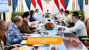 kebijakan ekonomi Prabowo, program makan bergizi gratis, Danantara, Bank Emas, kerja sama internasional Indonesia.