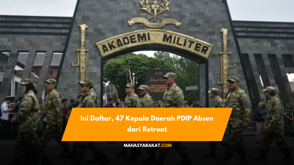 Daftar Kepala Daerah PDIP yang Absen