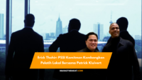 PSSI buka kesempatan bagi pelatih lokal jadi asisten pelatih Timnas Indonesia. Erick Thohir dan Patrick Kluivert komitmen kembangkan talenta pelatih lokal.