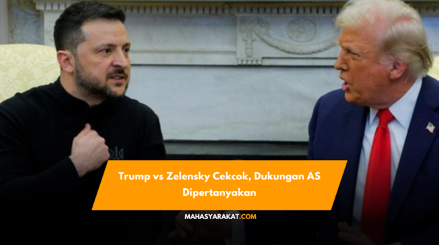 Cekcok Trump vs Zelensky di Gedung Putih memecah dukungan Partai Republik. Bantuan AS untuk Ukraina dipertanyakan. Simak dampaknya di sini!