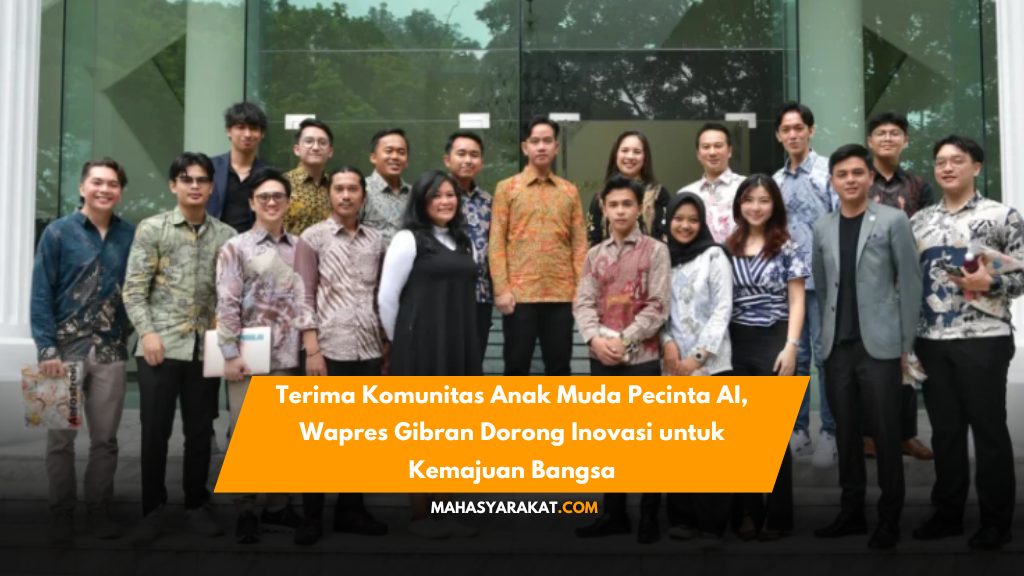 Wapres Gibran menerima komunitas anak muda pecinta AI, dorong inovasi dan pemanfaatan teknologi untuk kemajuan bangsa. Sinergi AI untuk masa depan Indonesia!