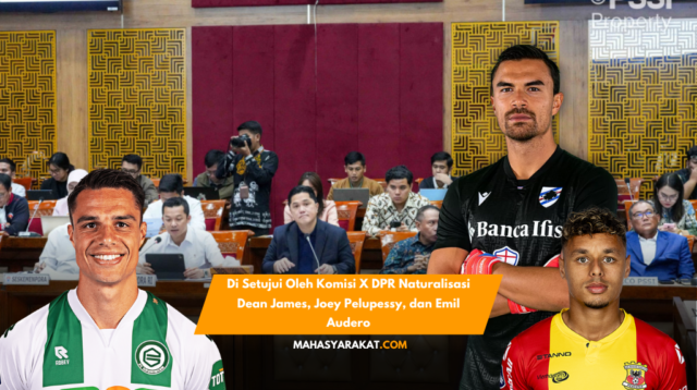 Komisi X DPR setujui naturalisasi Dean James, Joey Pelupessy, dan Emil Audero. Simak profil dan tahapan selanjutnya untuk debut di Timnas Indonesia!